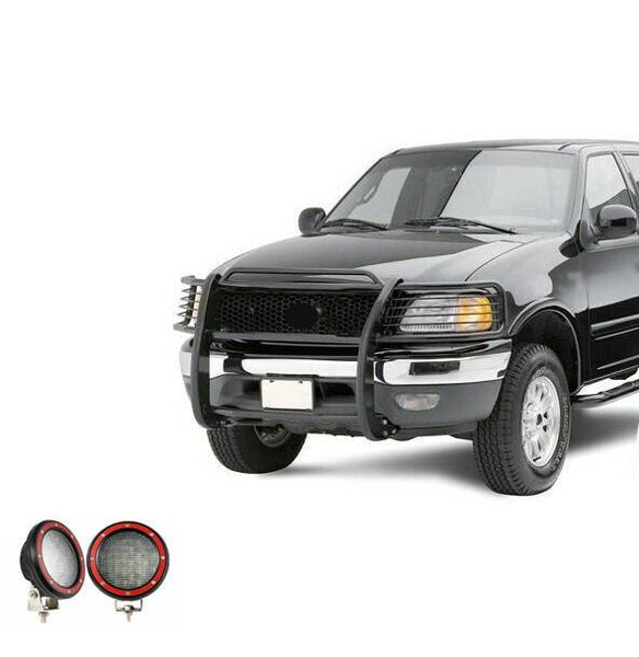 Black Horse Grille Guard Kit (MPN: 17FP27MA-PLFR)