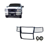 Black Horse Grille Guard Kit (MPN: 17FP28MA-PLFB)