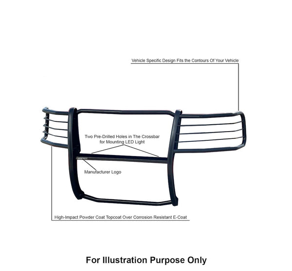 Black Horse Off Road Grille Guard (MPN: 17FP28MA)