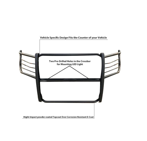 Black Horse Off Road Grille Guard (MPN: 17FP32MA)