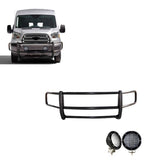 Black Horse Grille Guard Modular Kit (MPN: 17FT20MA-PLFB)
