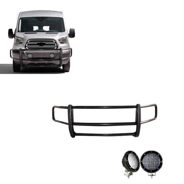 Black Horse Grille Guard Modular Kit (MPN: 17FT20MA-PLFB)