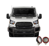 Black Horse Grille Guard Kit (MPN: 17FT20MA-PLFR)