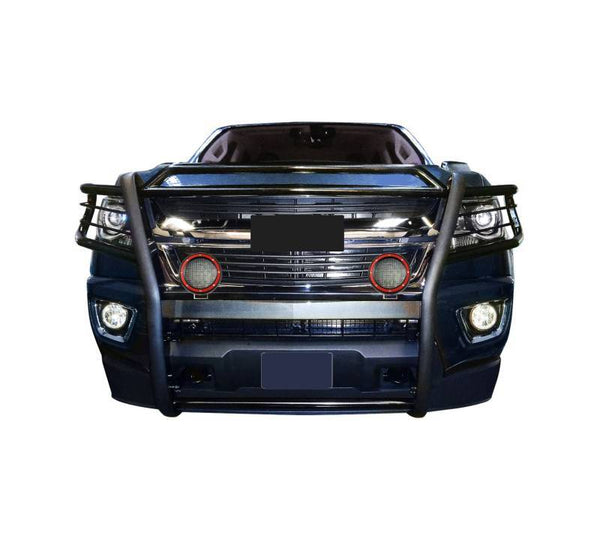 Black Horse Grille Guard Kit (MPN: 17GC15MA-PLFR)