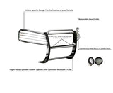 Black Horse Offroad Grille Guard Kit (MPN: 17GD26MSS-PLFB)