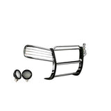 Black Horse Offroad Grille Guard Kit (MPN: 17GD26MSS-PLFB)