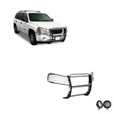 Black Horse Offroad Grille Guard Kit (MPN: 17GD26MSS-PLFB)