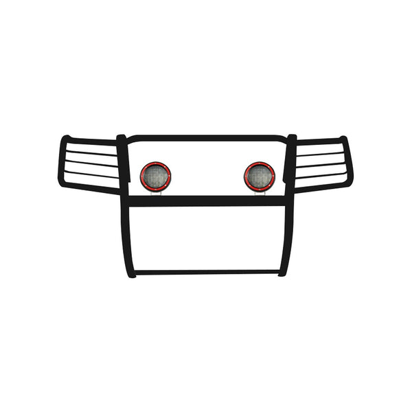 Black Horse Grille Guard Kit (MPN: 17GS10MA-PLFR)