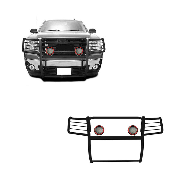 Black Horse Grille Guard Kit (MPN: 17GS10MA-PLFR)