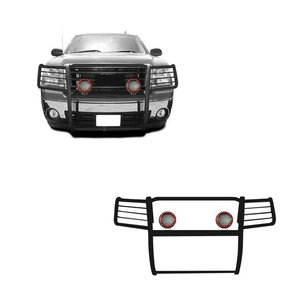 Black Horse Grille Guard Kit (MPN: 17GS10MA-PLFR)