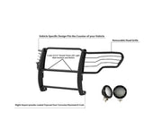 Black Horse Grille Guard Kit (MPN: 17GS14MA-PLFB)