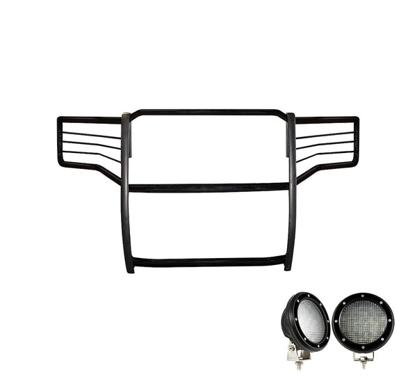 Black Horse Grille Guard Kit (MPN: 17GS14MA-PLFB)