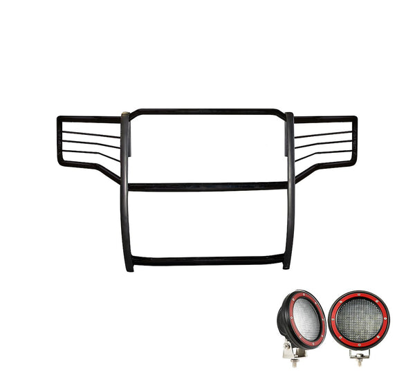 Black Horse Grille Guard Kit (MPN: 17GS14MA-PLFR)
