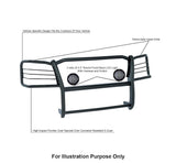 Black Horse Grille Guard Kit (MPN: 17GT25MA-PLFB)