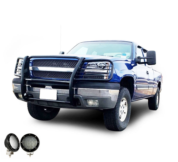 Black Horse Grille Guard Kit (MPN: 17GT25MA-PLFB)