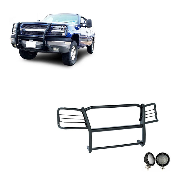 Black Horse Grille Guard Kit (MPN: 17GT25MA-PLFB)