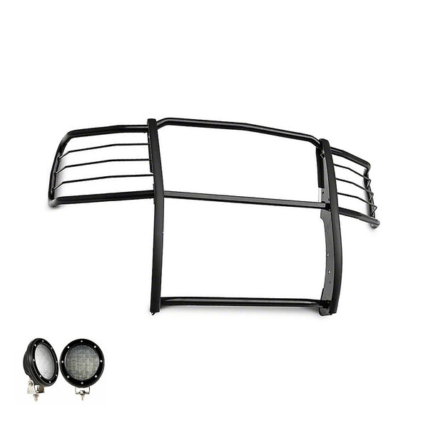 Black Horse Grille Guard Kit (MPN: 17GT27MA-PLFB)