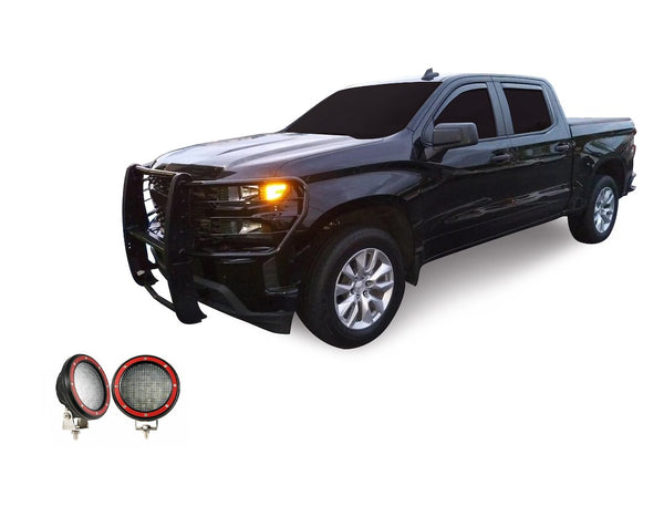Black Horse Grille Guard Kit (MPN: 17GT29MA-PLFR)