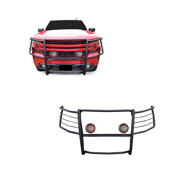 Black Horse Grille Guard Kit (MPN: 17GT29MA-PLFR)