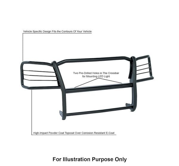 Black Horse Off Road Grille Guard (MPN: 17GV02MA)
