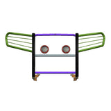 Black Horse Grille Guard Kit (MPN: 17H151402MA-PLFR)