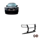 Black Horse Grille Guard Kit (MPN: 17H151402MSS-PLFR)