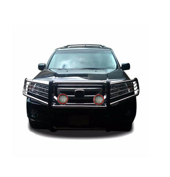 Black Horse Grille Guard Kit (MPN: 17H151402MSS-PLFR)