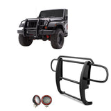Black Horse Grille Guard Kit (MPN: 17JPWRMA-PLFR)