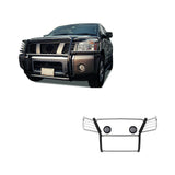 Black Horse Grille Guard Kit (MPN: 17NR26MSS-PLFB)