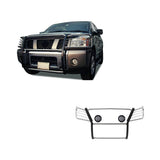 Black Horse Grille Guard Kit (MPN: 17NR26MSS-PLFB)
