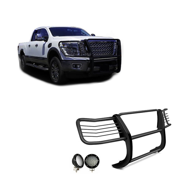 Black Horse Grille Guard Kit (MPN: 17NR28MA-PLFB)