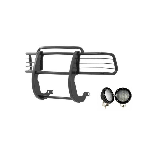 Black Horse Grille Guard Kit (MPN: 17T80202MA-PLFB)