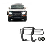 Black Horse Grille Guard Kit (MPN: 17T80202MA-PLFB)