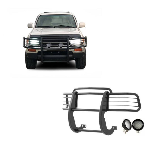 Black Horse Grille Guard Kit (MPN: 17T80202MA-PLFB)