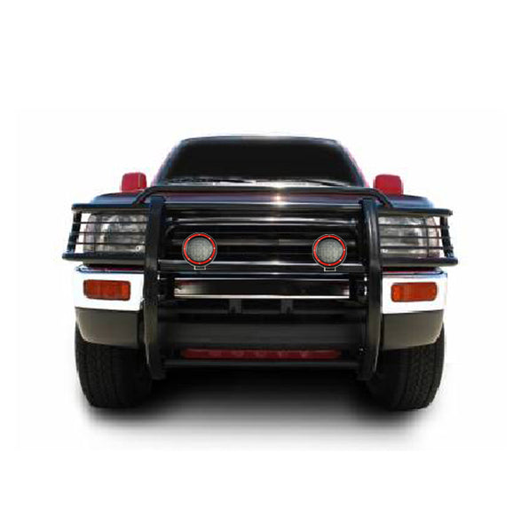 Black Horse Grille Guard Kit (MPN: 17T80202MA-PLFR)