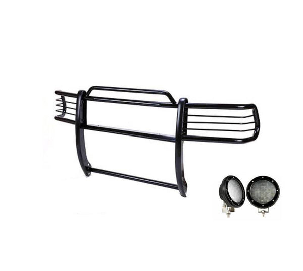 Black Horse Grille Guard Kit (MPN: 17TH26MA-PLFB)