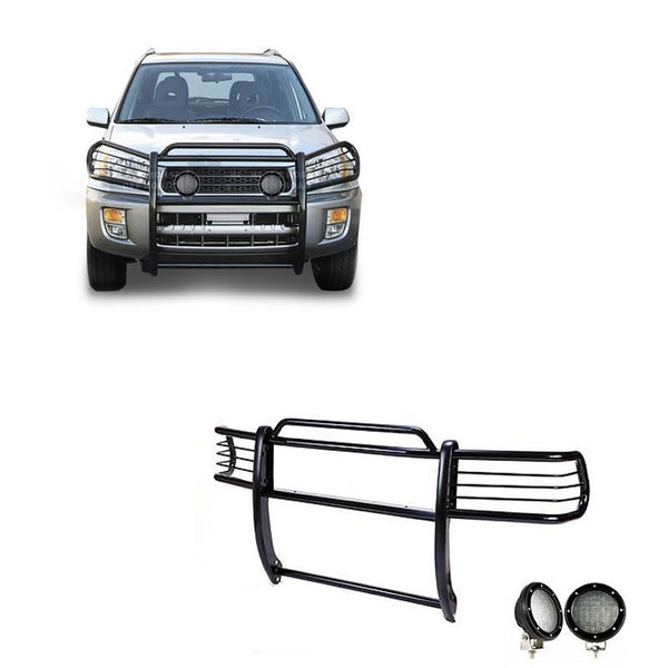 Black Horse Grille Guard Kit (MPN: 17TH26MA-PLFB)