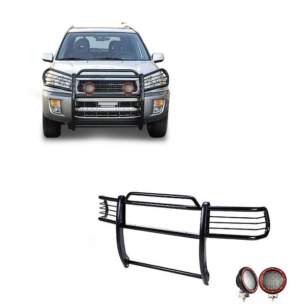 Black Horse Grille Guard Kit (MPN: 17TH26MA-PLFR)