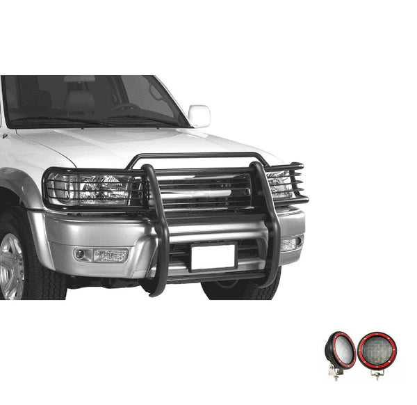 Black Horse Grille Guard Kit (MPN: 17TN23MA-PLFR)