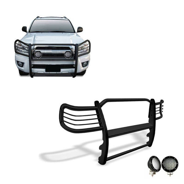 Black Horse Grille Guard Kit (MPN: 17TU26MA-PLFB)