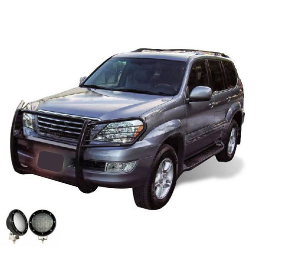 Black Horse Grille Guard Kit (MPN: 17TU26MA-PLFB)