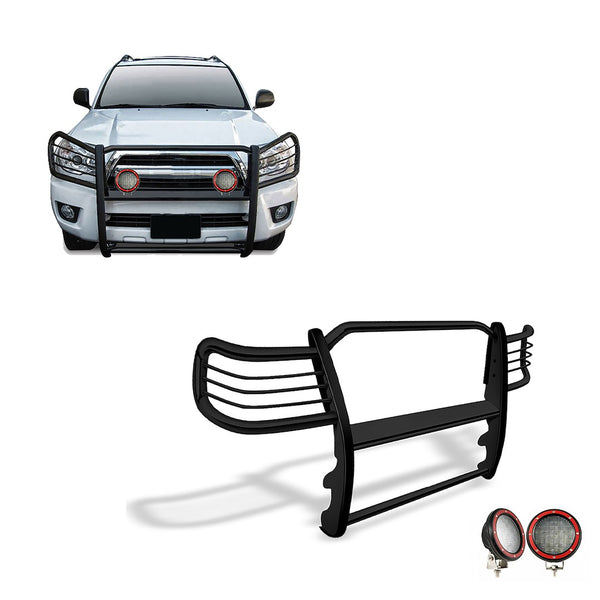 Black Horse Grille Guard Kit (MPN: 17TU26MA-PLFR)