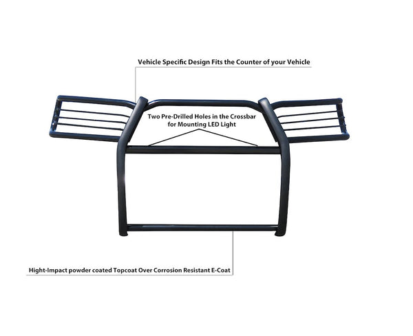 Black Horse Offroad Grille Guard (MPN: 17TU31MA)