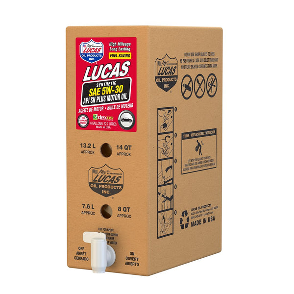 Lucas Oil Synthetic 5W-30 Bag In Box (MPN: 18005)
