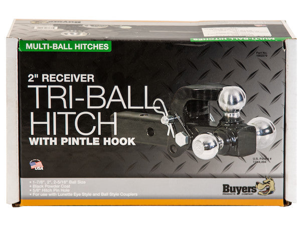 Buyers Products Tri-Ball Hitch with Pintle Hook (MPN: 1802279)