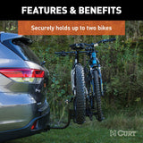 CURT Tray-Style Bike Rack (MPN: 18085)