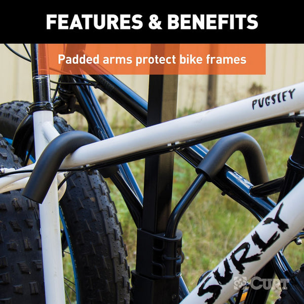 CURT Tray-Style Bike Rack (MPN: 18085)