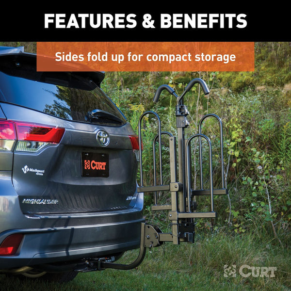 CURT Tray-Style Bike Rack (MPN: 18085)