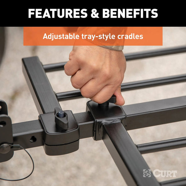 CURT Tray-Style Bike Rack (MPN: 18087)