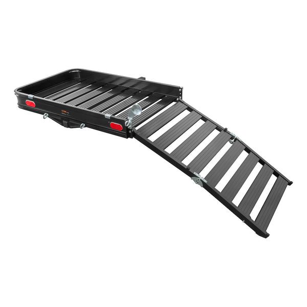 CURT Trailer Hitch Cargo Carrier With Ramp (MPN: 18112)